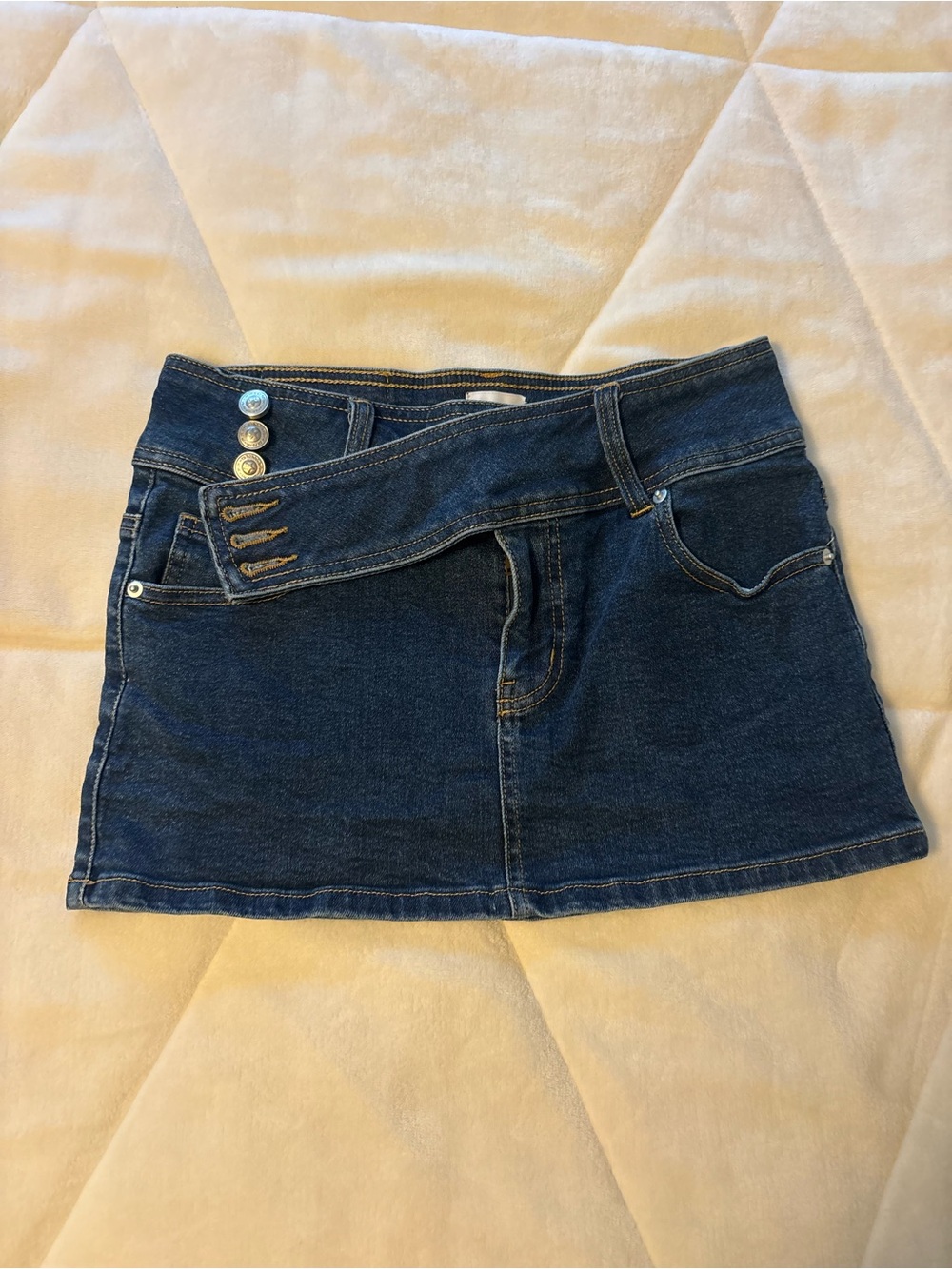Princess Polly Mini Denim Skirt
